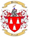 Porter Family Crest from Ireland