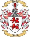 Poulin Family Crest from France2