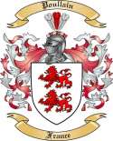 Poullain Family Crest from France
