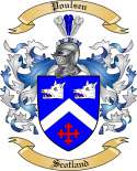Poulsen Family Crest from Scotland
