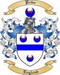 Powe Family Crest from England