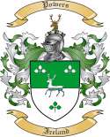 Powers Family Crest from Ireland