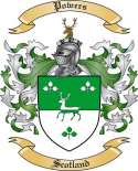 Powers Family Crest from Scotland