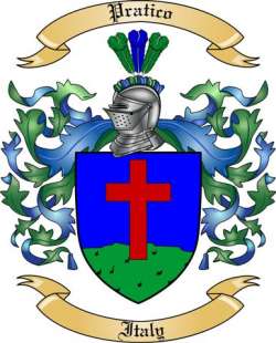 Pratico Family Crest from Italy