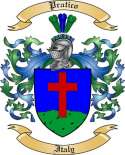 Pratico Family Crest from Italy