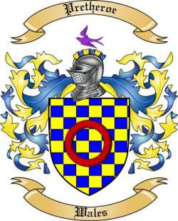 Pretheroe Family Crest from Wales2