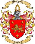 Prettyman Family Crest from England