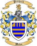 Prichard Family Crest from Wales