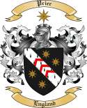 Prier Family Crest from England