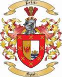 Prieto Family Crest from Spain