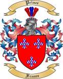 Prince Family Crest from France