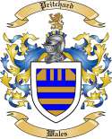 Pritchard Family Crest from Wales