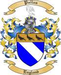 Pullan Family Crest from England