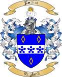 Purves Family Crest from England