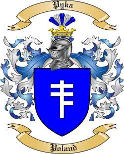 Pyka Family Crest from Poland