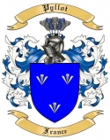 Pyllot Family Crest from France