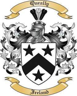 Queally Family Crest from Ireland