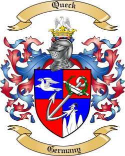 Queck Family Crest from Germany