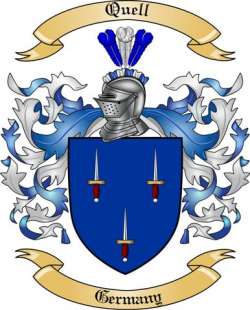 Quell Family Crest from Germany