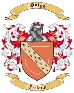 Quigg Family Crest from Ireland