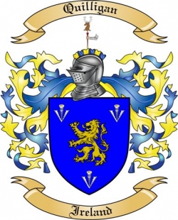 Quilligan Family Crest from Ireland