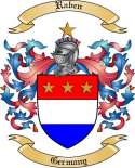 Raben Family Crest from Germany