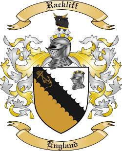 Rackliff Family Crest from England