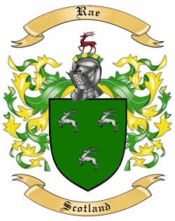 Rae Family Crest from Scotland