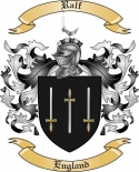 Ralf Family Crest from England