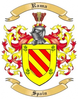 Rama Family Crest from Spain