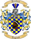 Rambert Family Crest from England