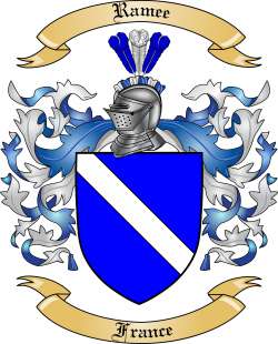 Ramee Family Crest from France