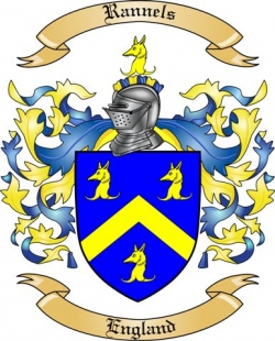 Rannels Family Crest from England