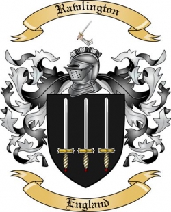 Rawlington Family Crest from England
