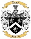 Rayne Family Crest from Scotland