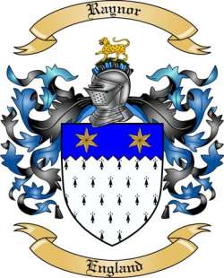 Raynor Family Crest from England