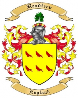 Readfern Family Crest from England