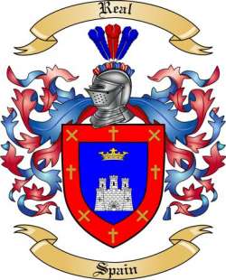 Real Family Crest from Spain