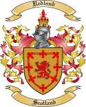 Redland Family Crest from Scotland