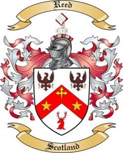 Reed Family Crest from Scotland2