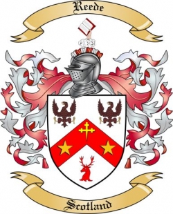 Reede Family Crest from Scotland2