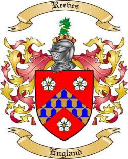 Reeves Family Crest from England2