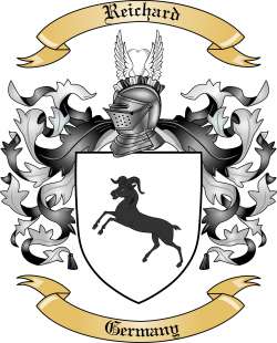 Reichard Family Crest from Germany