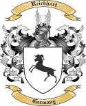 Reickhart Family Crest from Germany