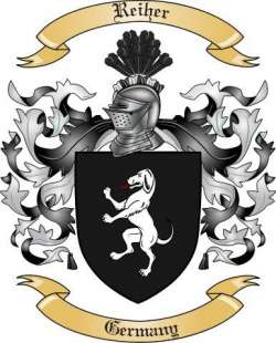 Reiher Family Crest from Germany