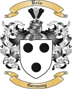 Rein Family Crest from Germany