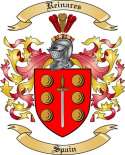 Reinares Family Crest from Spain