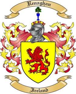 Renaghan Family Crest from Ireland3