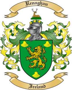 Renaghan Family Crest from Ireland4