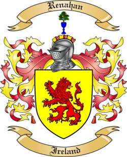 Renahan Family Crest from Ireland3